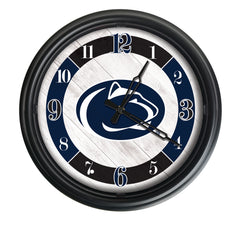 Pennsylvania State University Nittany Lions&nbsp;Officially Licensed Logo Indoor - Outdoor LED Wall Clock