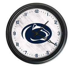 Pennsylvania State University Nittany Lions&nbsp;Officially Licensed Logo Indoor - Outdoor LED Wall Clock