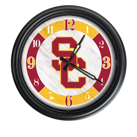Southern California Trojans Logo LED Clock | LED Outdoor Clock