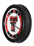 Texas Tech Red Raiders Logo LED Clock | LED Outdoor Clock