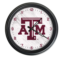 Texas A&amp;M Aggies&nbsp;Officially Licensed Logo Indoor - Outdoor LED Wall Clock
