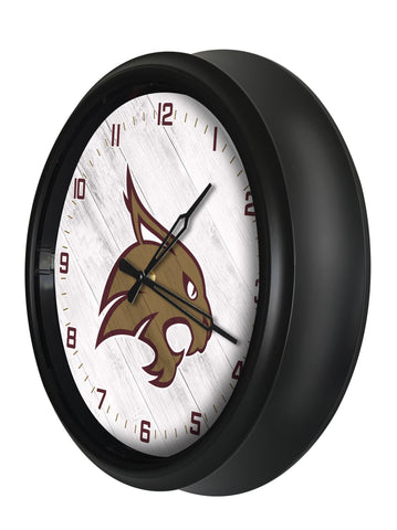 Texas State Bobcats Logo LED Clock | LED Outdoor Clock