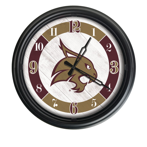 Texas State Bobcats Logo LED Clock | LED Outdoor Clock