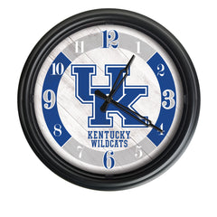 University of Kentucky Wildcats UK Script Officially Licensed Logo Indoor - Outdoor LED Wall Clock 