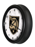 US Military Academy Black Knights Logo LED Clock | LED Outdoor Clock