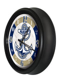 US Naval Academy Midshipmen Logo LED Clock | LED Outdoor Clock
