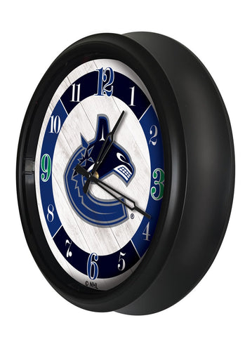 Vancouver Canucks Logo LED Clock | LED Outdoor Clock