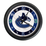 Vancouver Canucks Logo LED Clock | LED Outdoor Clock