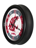 Washington State Cougars Logo LED Clock | LED Outdoor Clock
