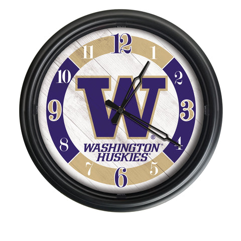 Washington Huskies Logo LED Clock | LED Outdoor Clock