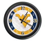 West Virginia Mountaineers Logo LED Clock | LED Outdoor Clock