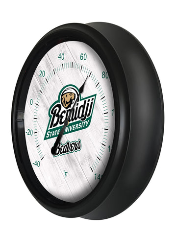 Bemidji State University Logo LED Thermometer | LED Outdoor Thermometer