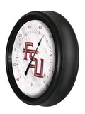 Florida State (Script) Logo LED Thermometer | LED Outdoor Thermometer