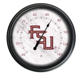 Florida State (Script) Logo LED Thermometer | LED Outdoor Thermometer