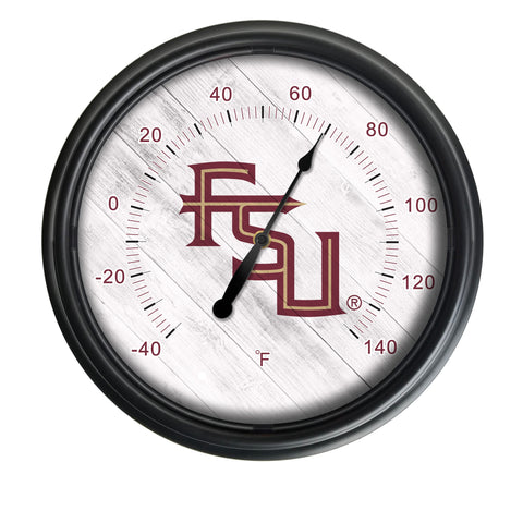 Florida State (Script) Logo LED Thermometer | LED Outdoor Thermometer