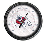 Fresno State University Logo LED Thermometer | LED Outdoor Thermometer
