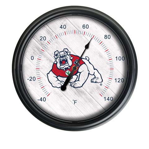 Fresno State University Logo LED Thermometer | LED Outdoor Thermometer