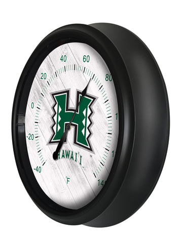 University of Hawaii Logo LED Thermometer | LED Outdoor Thermometer