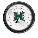 University of Hawaii Logo LED Thermometer | LED Outdoor Thermometer