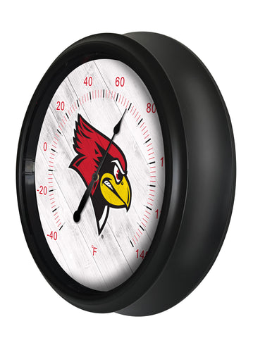 Illinois State University Logo LED Thermometer | LED Outdoor Thermometer