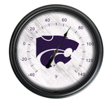 Kansas State University Logo LED Thermometer | LED Outdoor Thermometer