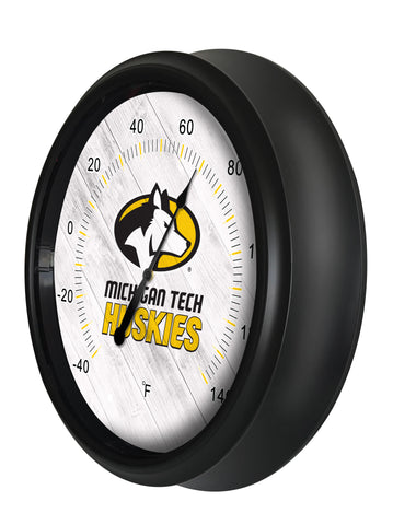 Michigan Tech University LED Thermometer | LED Outdoor Thermometer