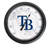Tampa Bay Rays Logo LED Thermometer | MLB LED Outdoor Thermometer