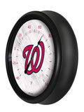 Washington Nationals Logo LED Thermometer | MLB LED Outdoor Thermometer