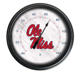University of Mississippi LED Thermometer | LED Outdoor Thermometer
