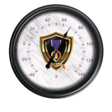 Purple Heart LED Thermometer | LED Outdoor Thermometer