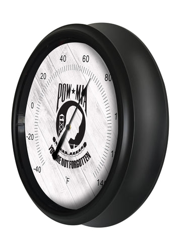 POW/MIA LED Thermometer | LED Outdoor Thermometer