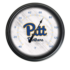 University of Pittsburgh Officially Licensed Logo Indoor - Outdoor LED Thermometer