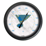 St. Louis Blues Logo LED Thermometer | LED Outdoor Thermometer