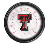 Texas Tech University LED Thermometer | LED Outdoor Thermometer