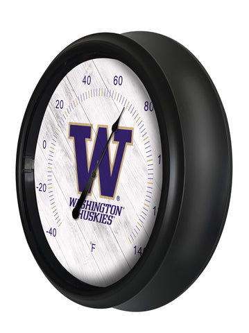 University of Washington LED Thermometer | LED Outdoor Thermometer