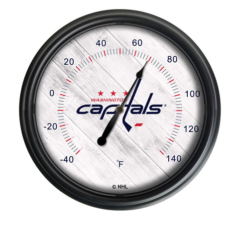 Washington Capitals Logo LED Thermometer | LED Outdoor Thermometer