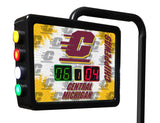 Central Michigan Chippewas Electronic Shuffleboard Table Scoreboard