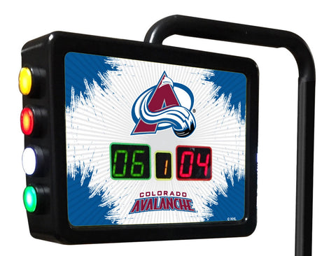 Colorado Avalanche Electronic Shuffleboard Table Scoreboard