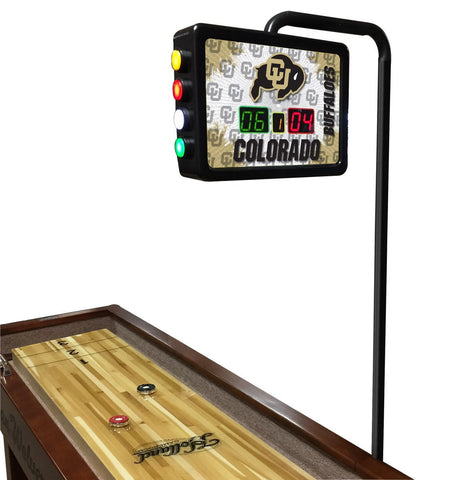 Colorado Buffaloes Electronic Shuffleboard Table Scoreboard