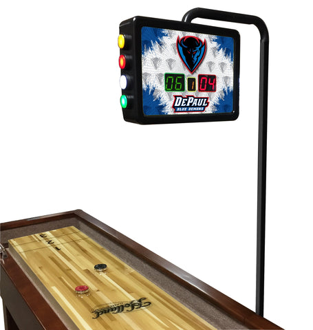 DePaul Blue Demons Electronic Shuffleboard Table Scoreboard