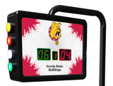 Ferris State Bulldogs Electronic Shuffleboard Table Scoreboard