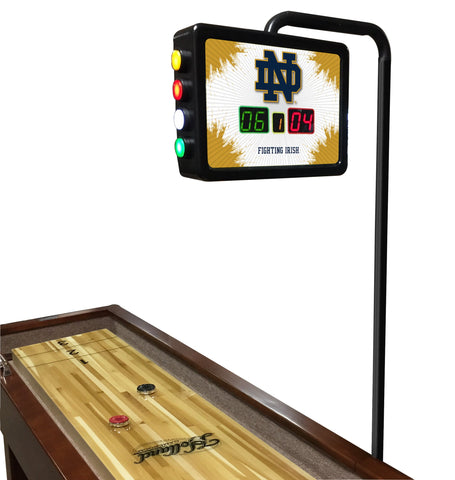Notre Dame ND Electronic Shuffleboard Table Scoreboard