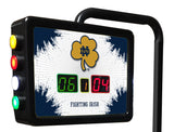 Notre Dame Shamrock Electronic Shuffleboard Table Scoreboard