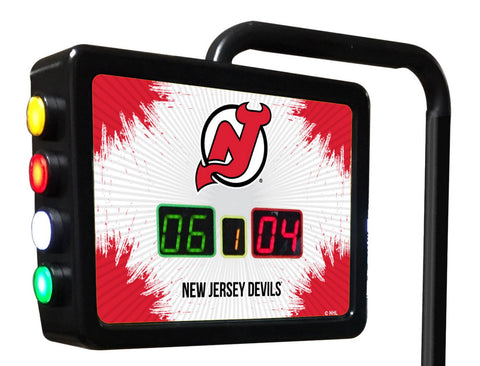 New Jersey Devils Electronic Shuffleboard Table Scoreboard