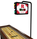 Rutgers Scarlet Knights Electronic Shuffleboard Table Scoreboard
