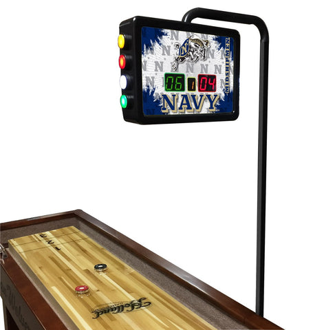 US Naval Academy Midshipmen Electronic Shuffleboard Table Scoreboard