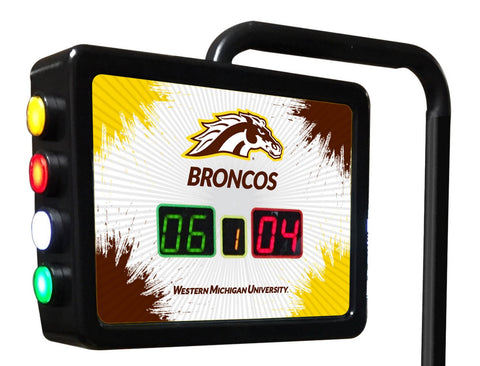 Western Michigan Broncos Electronic Shuffleboard Table Scoreboard