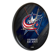 Columbus Blue Jackets Printed Wood Clock