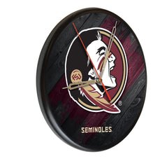 Florida State University Seminoles FSU Printed Wood Clock