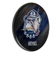 Georgetown Hoyas Printed Wood Clock